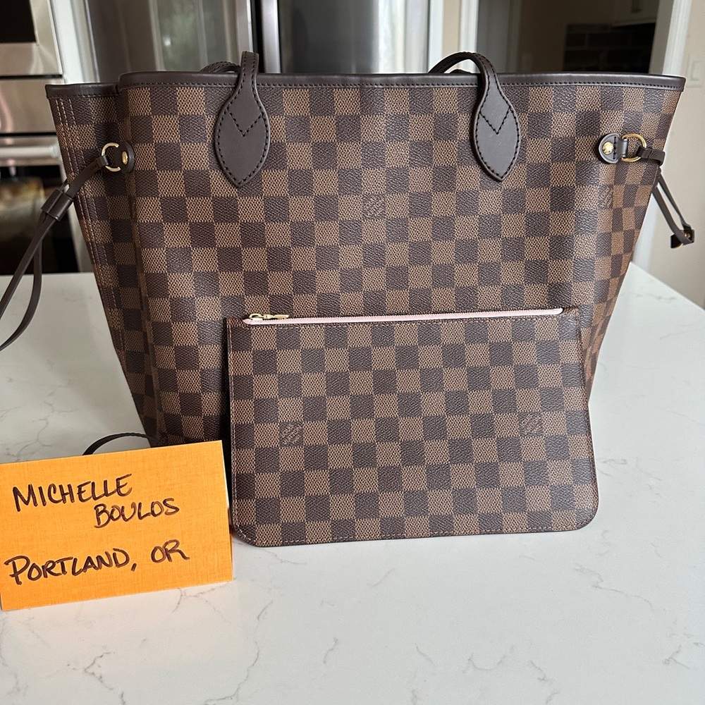 SOLD Louis Vuitton Neverfull Damier Ebene